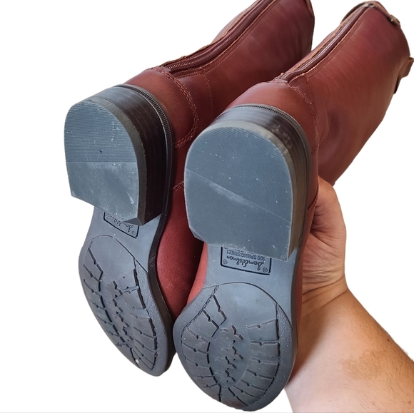 Sam Edelman Penny Brown Riding Boots Almond toe women's size 5 - Picture 10 of 13